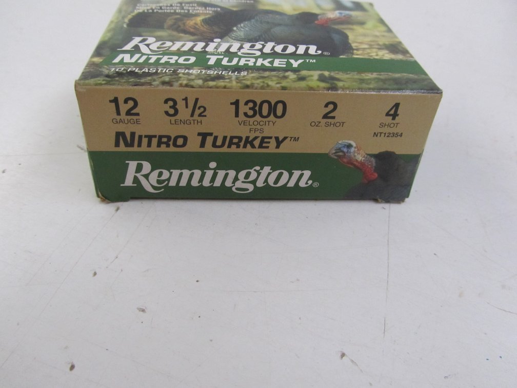 (10) 12 Gauge Remington Nitro Turkey Rounds