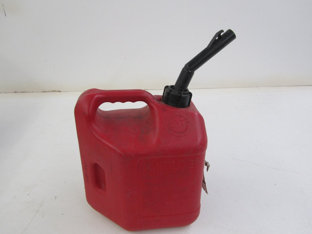 2-Gallon Plastic Blitz Gas can