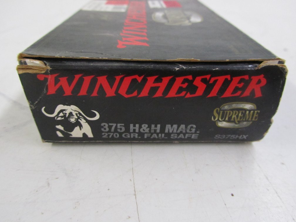 (20) Rounds Of .375 H&H Magnum