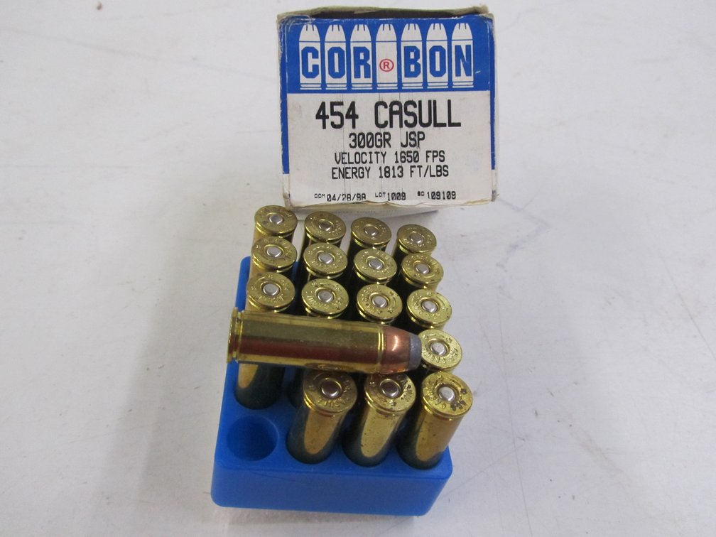 (20) Rounds Of 454 Casull 