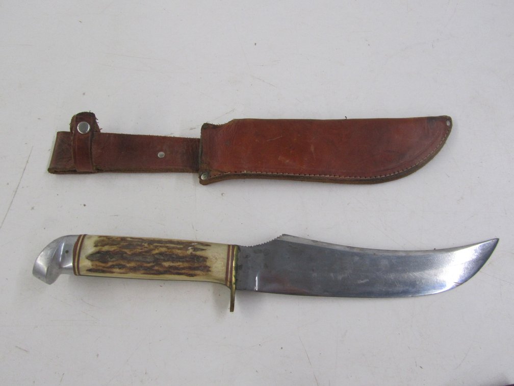 Olson Knife Co. Original Buffalo Skinner Knife w/Sheath