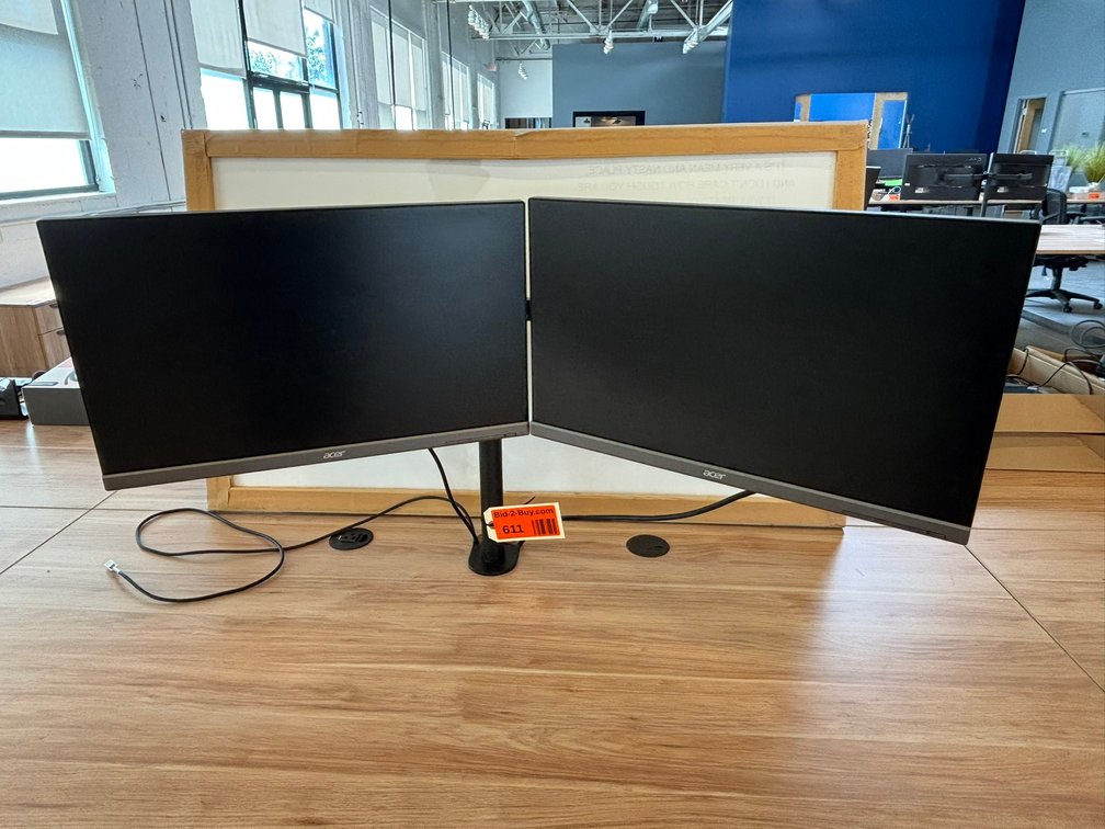 Complete Office Furniture Liquidation: Modular Desks, Monitors, Private Office Sets & More (147011)