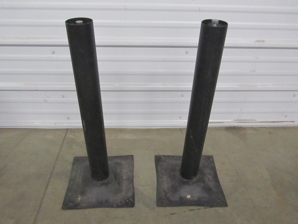 (2) Pedestal Table Bases