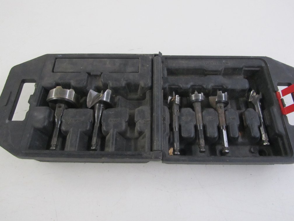 Partial Set Of Forstner Drill Bits