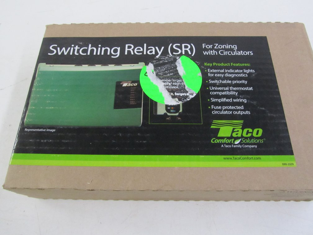 Taco Comfort Solutions Switching Relay (SR) 2 Zone w/Priority