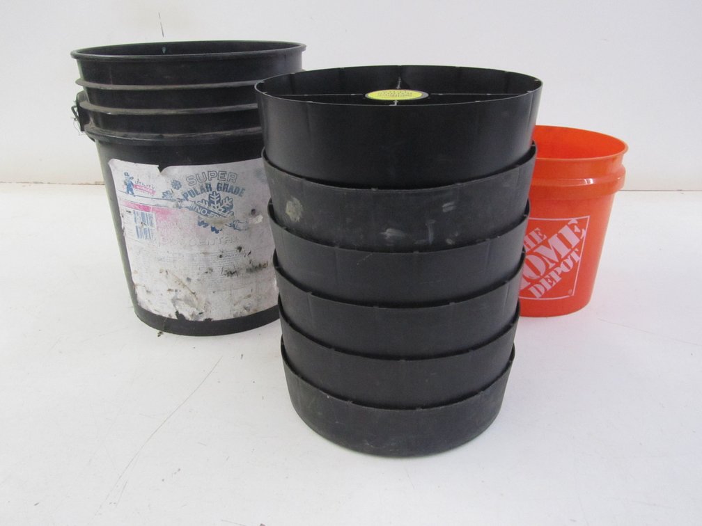 (6) Stuff Sorter Stacking Hardware Bins