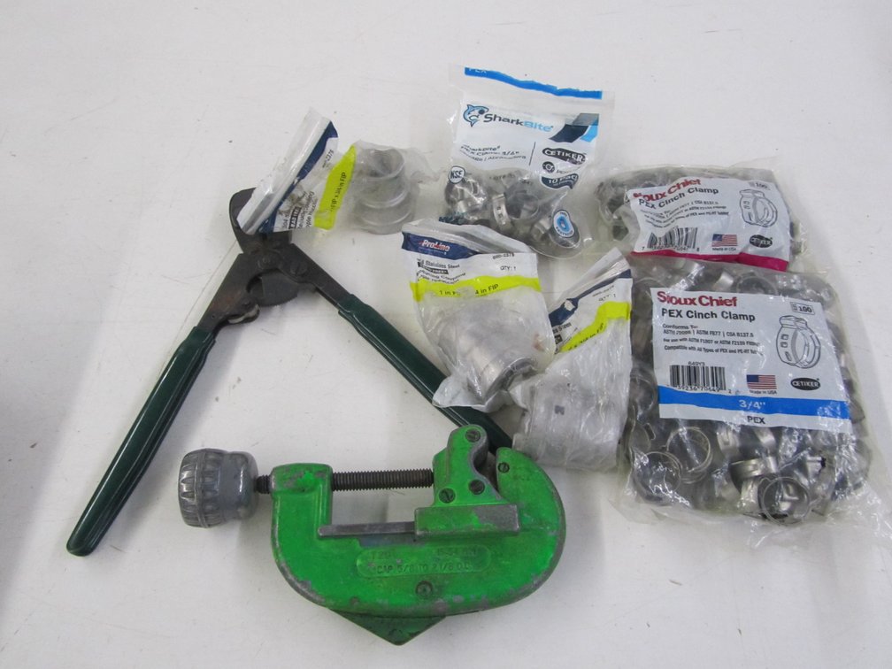 Master-Force 3/8"-1" Cinch Clamp Tool w/Assorted Cinch Clamps