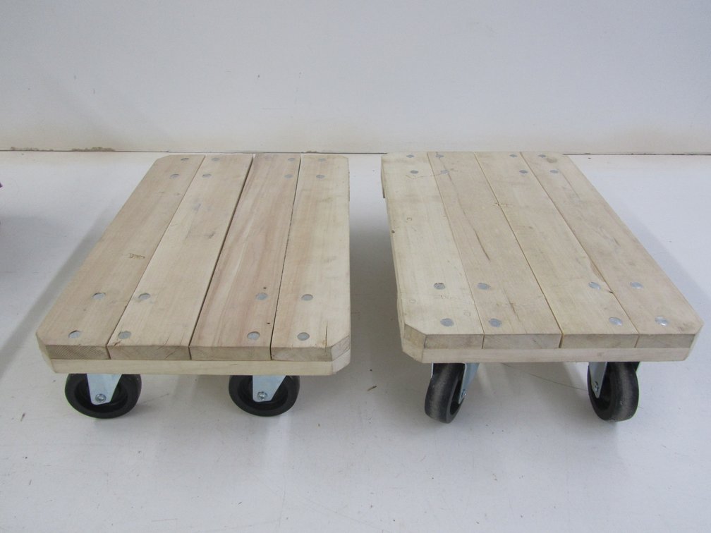 (2) 18" x 12" Furniture Dollies