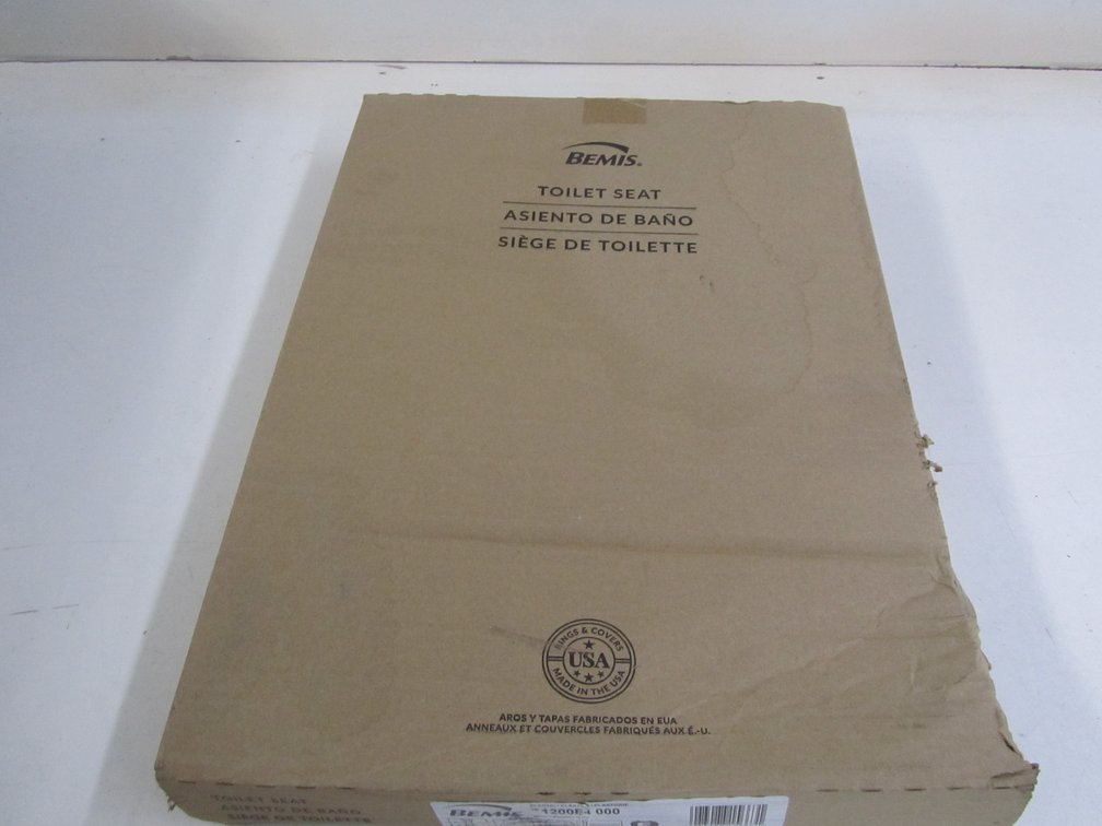 Bemis White Plastic Toilet Seat