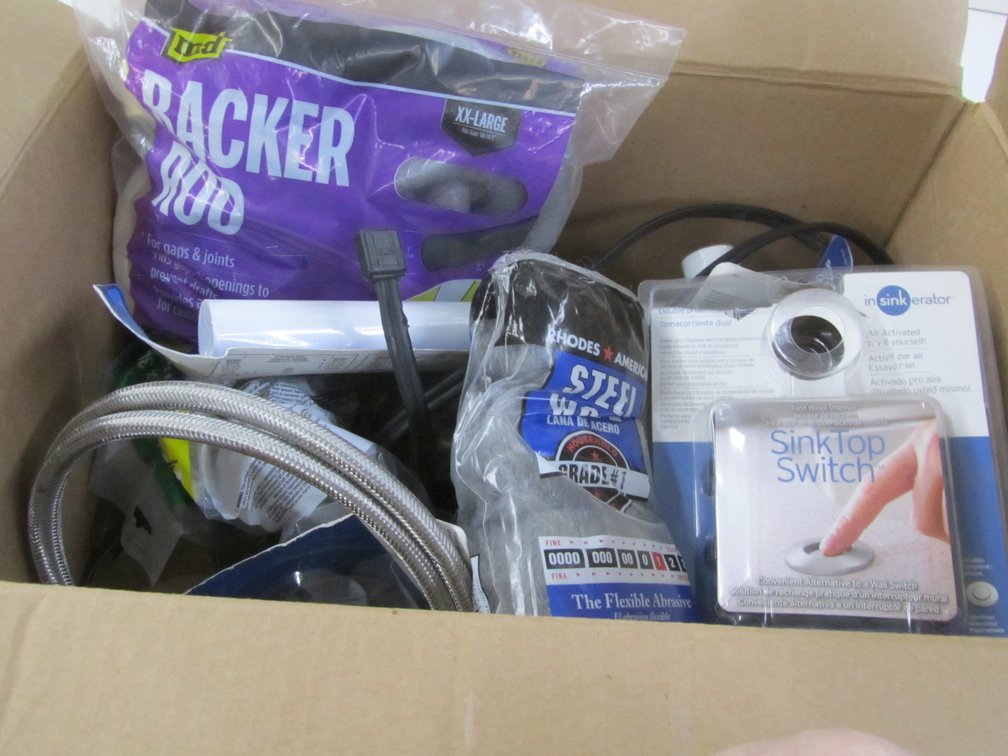 Box Of Miscellaneous Plumbing Hardware