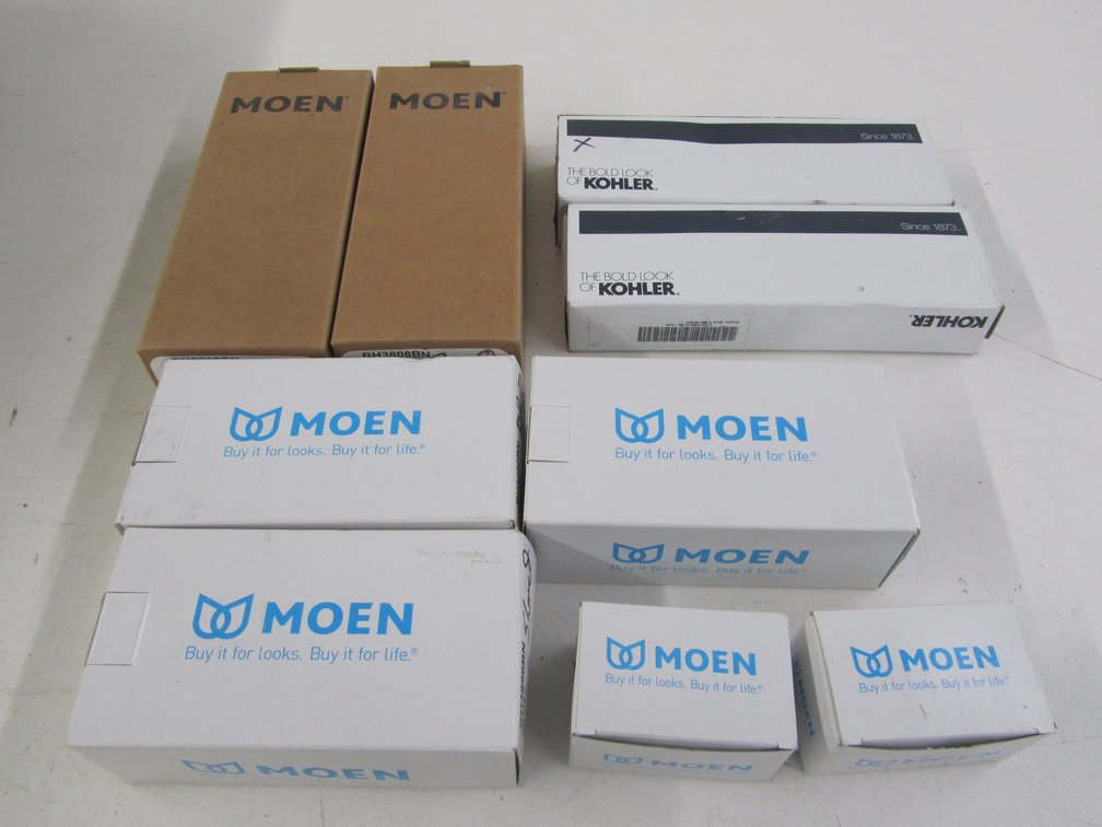 Lot Of Moen And Kohler Bathroom Hardware Kits