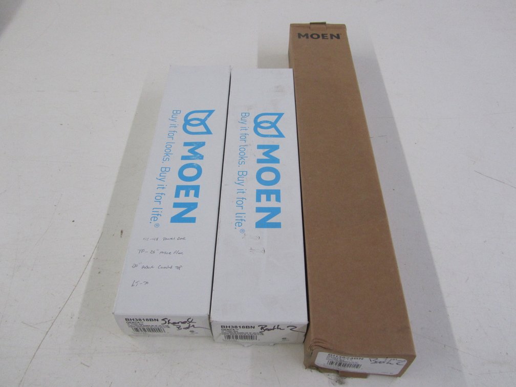 (3) Moen Towel Bars