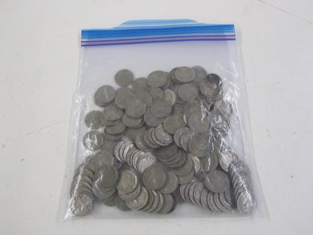 (170) Assorted Buffalo Nickels