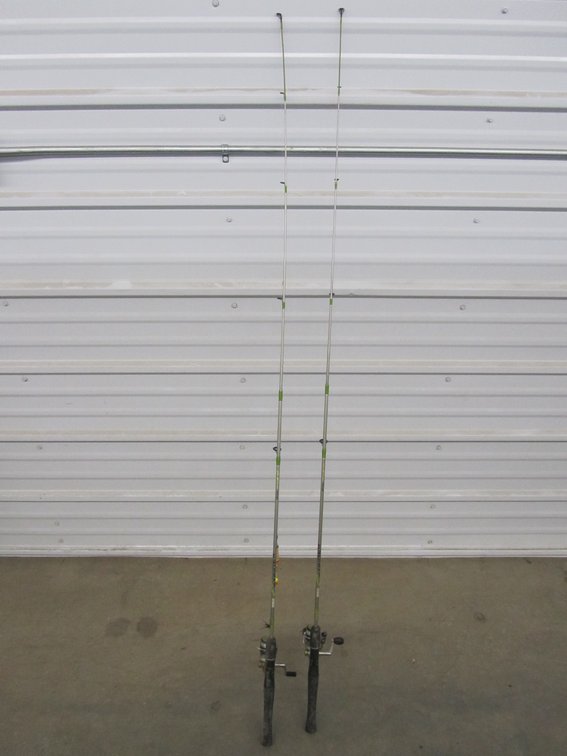 (2) Zebco Stinger 5'6" Light Action 2pc. Rod & Reel Combos