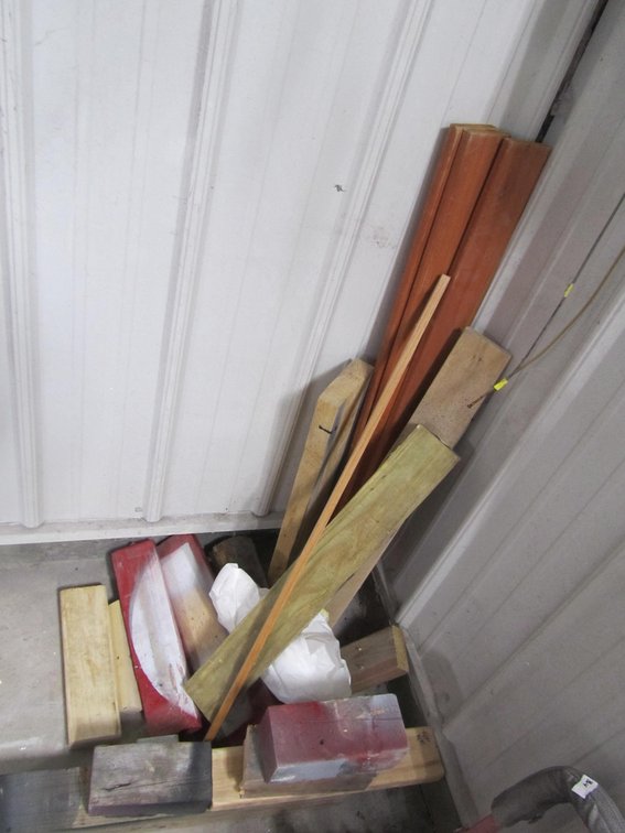 Lot Of Assorted Scrap Wood Pieces