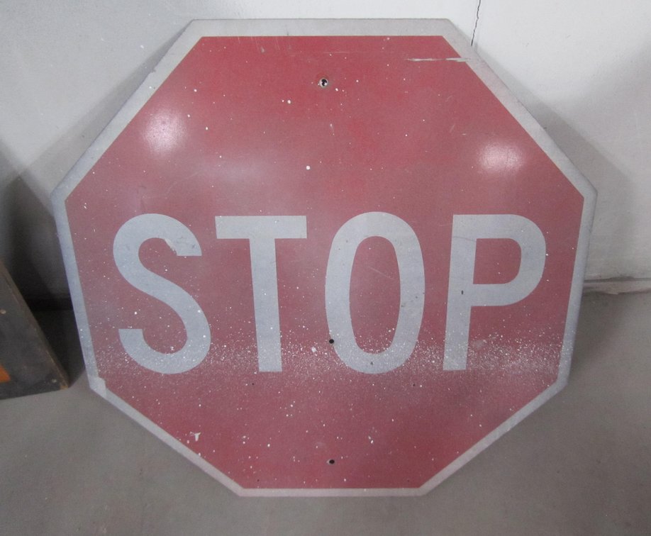 Metal Stop Sign
