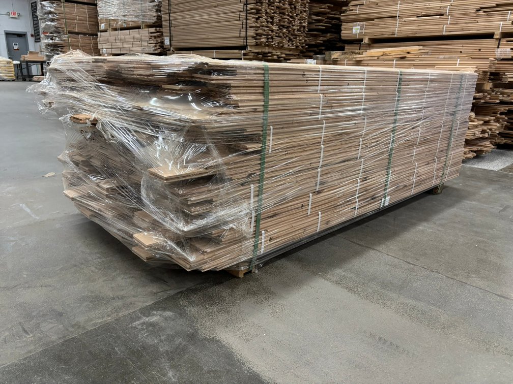 Surplus Hardwood Flooring & Primed Trim Boards (159790)