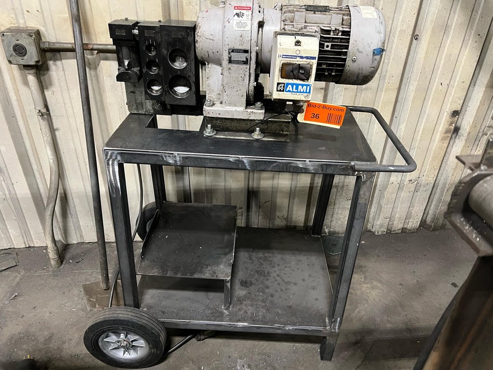 Jancy Engineering 12U Electric Tube Notching Machine s/n 91494