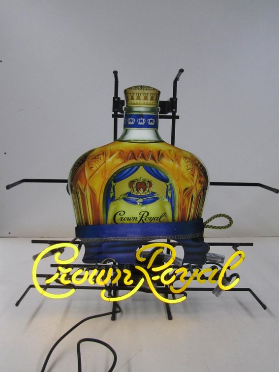 Crown Royal Neon Sign