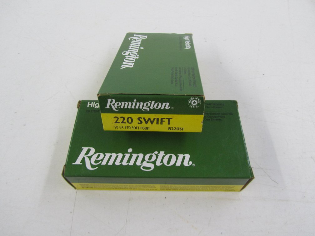 (40) .220 SWIFT Rounds