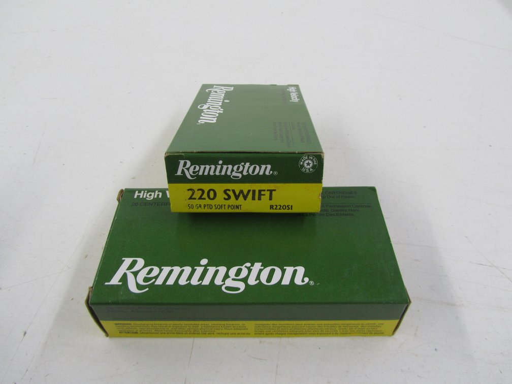 (40) .220 SWIFT Rounds