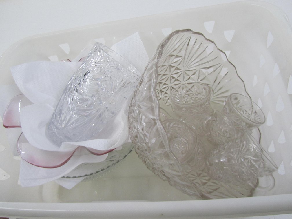 Lot Of Assorted Crystal Glassware