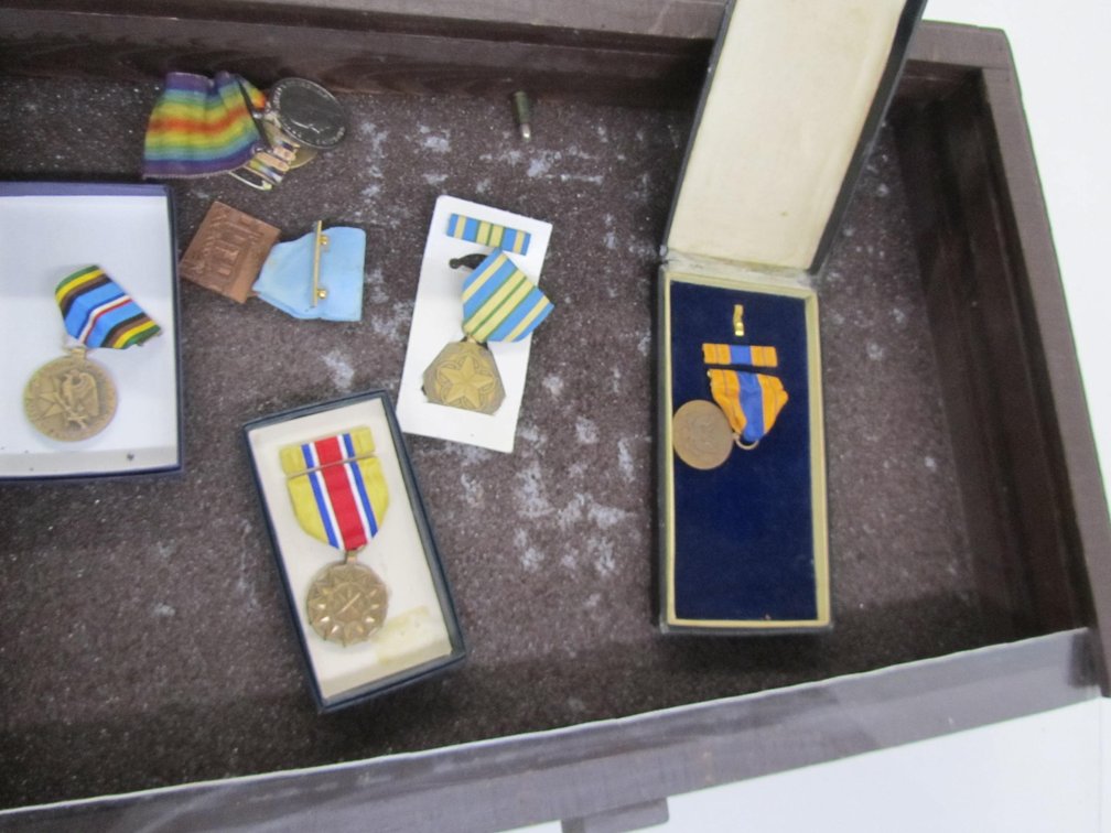 Lot Of Vintage Military Medals