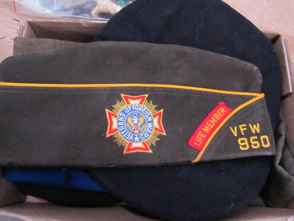 Lot Of Assorted Military Hats