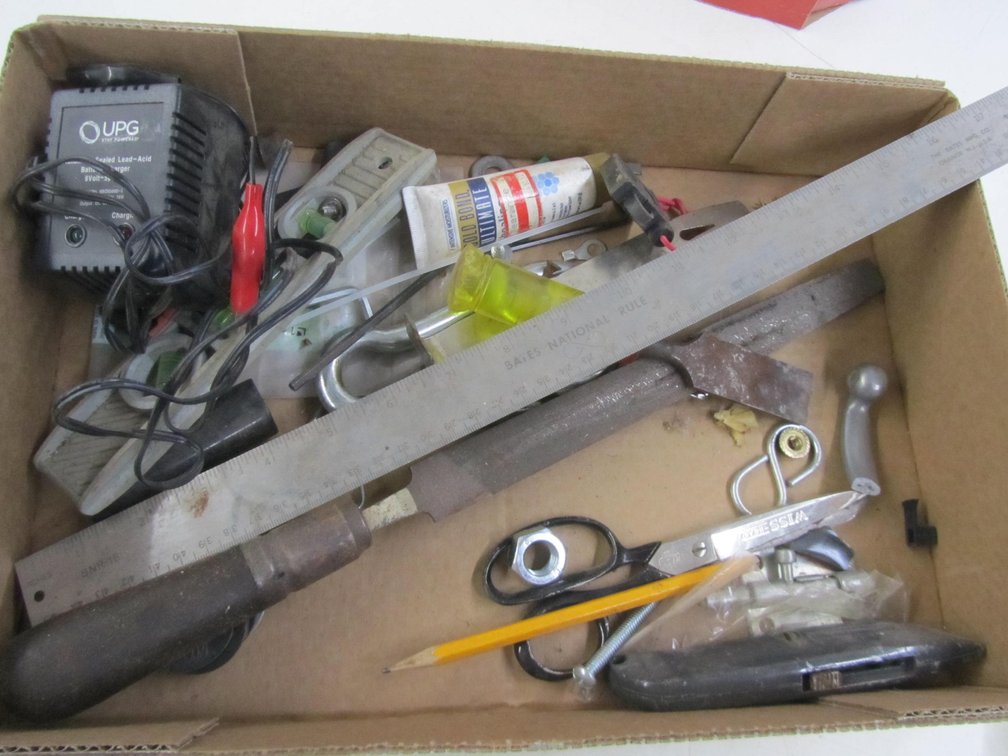 Flat Of Assorted Hand Tools