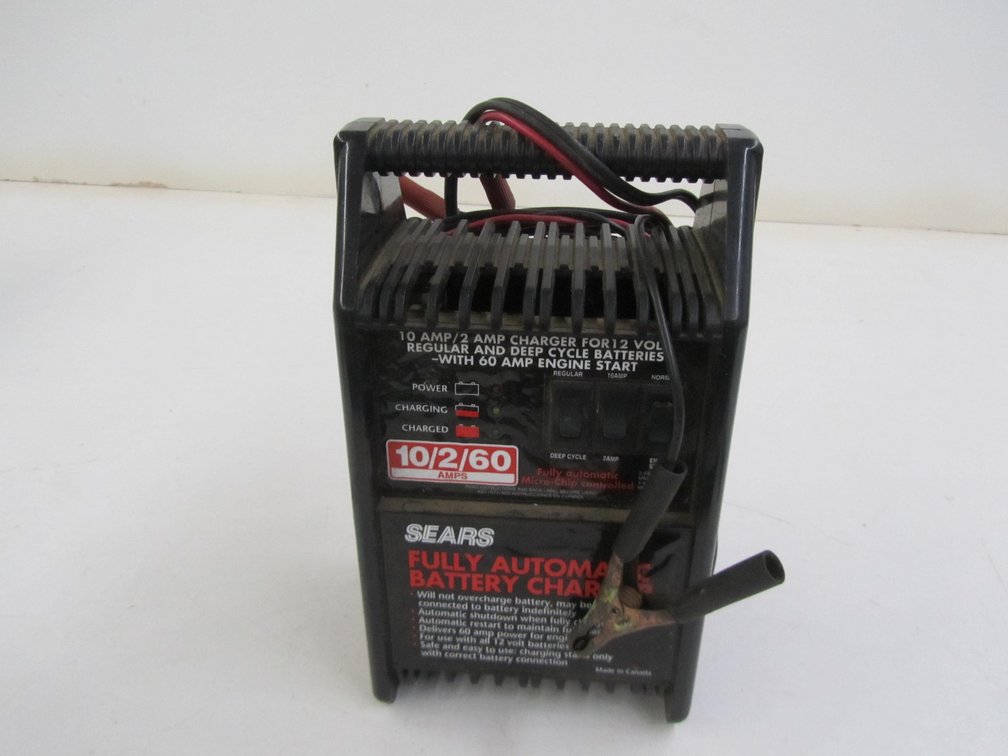 Sears 10/2/60 Amp Fully Automatic Battery Charger