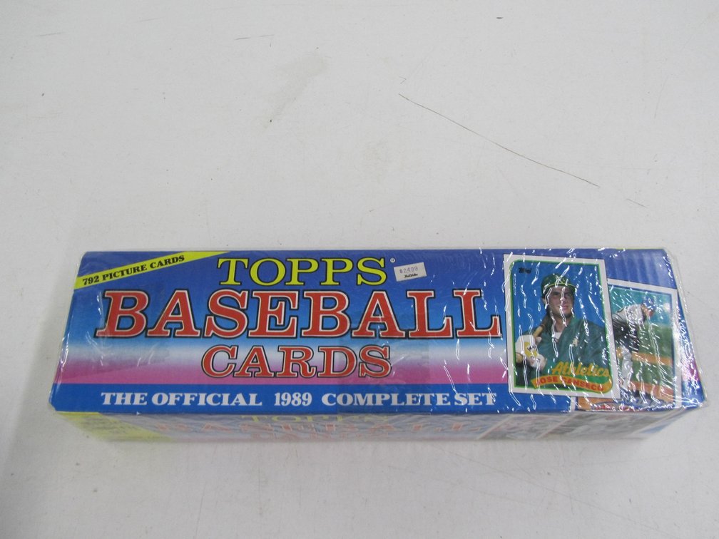 1989 Topps Baseball Official Complete Set