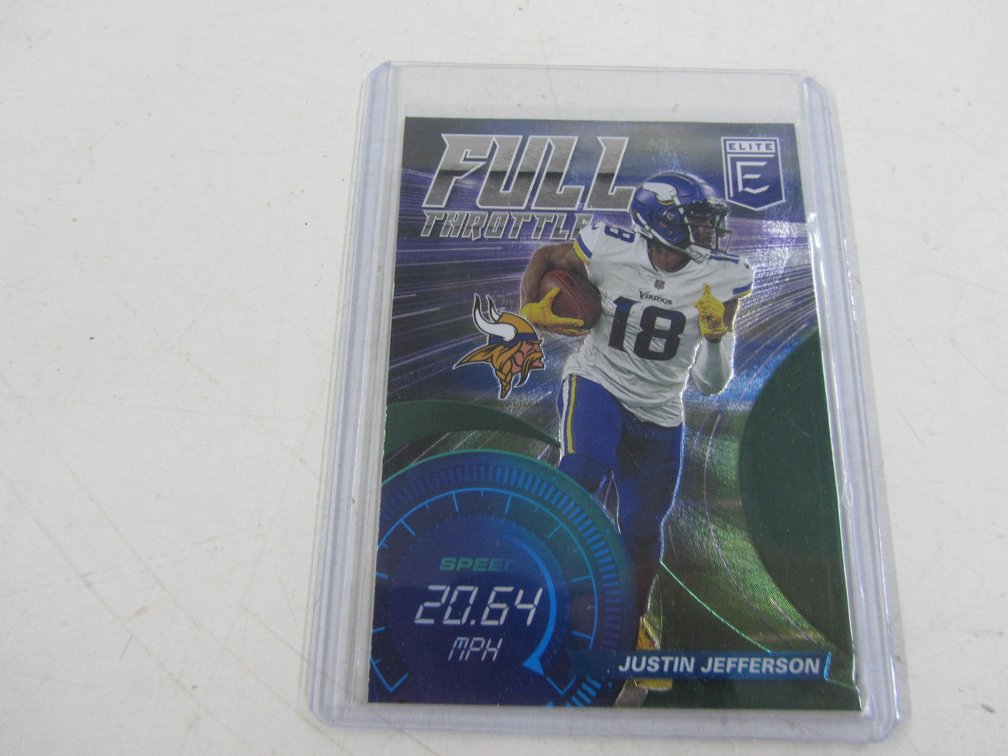 2021 Panini - Donruss Elite Football Justin Jefferson Card