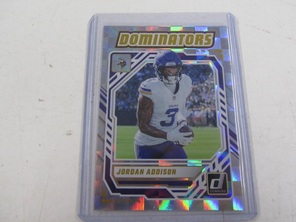 2025 Panini - Donruss Football Jordan Addison Card