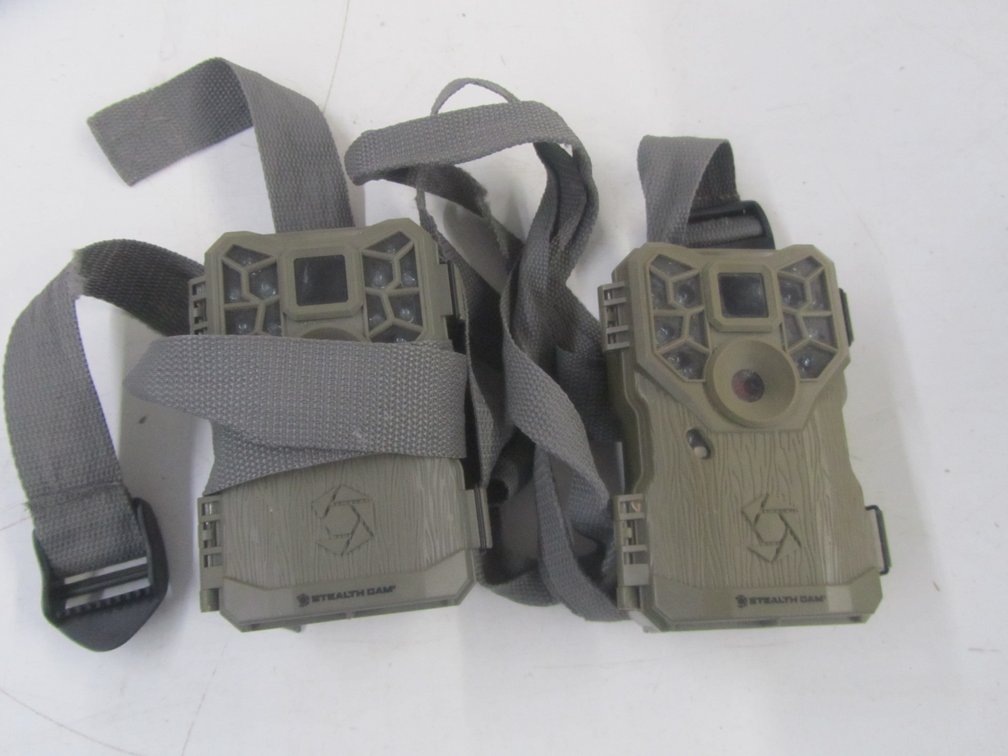(2) Stealth Cam Trail Cameras