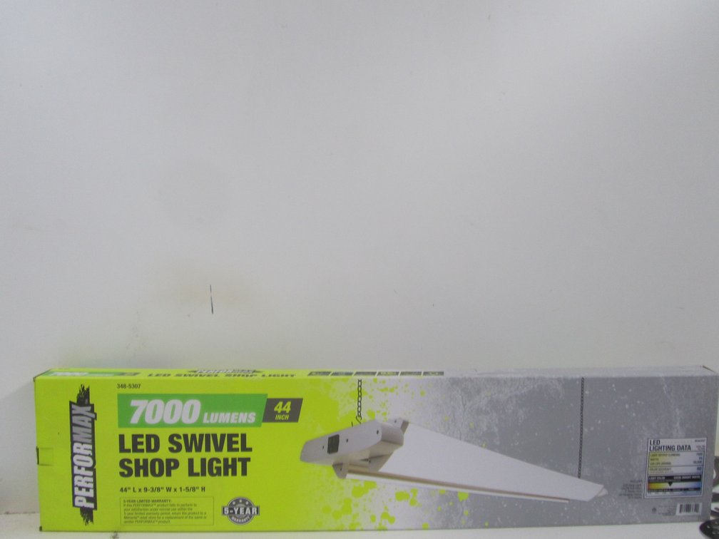 Performax LED Swivel Shop Light