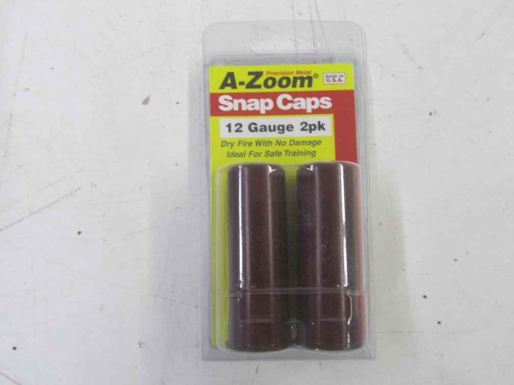 A-Zoom Snap Caps 12 Gauge 2 Pack