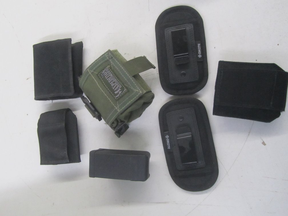 Lot Of Assorted Magazine Holders And Ammo Pouches