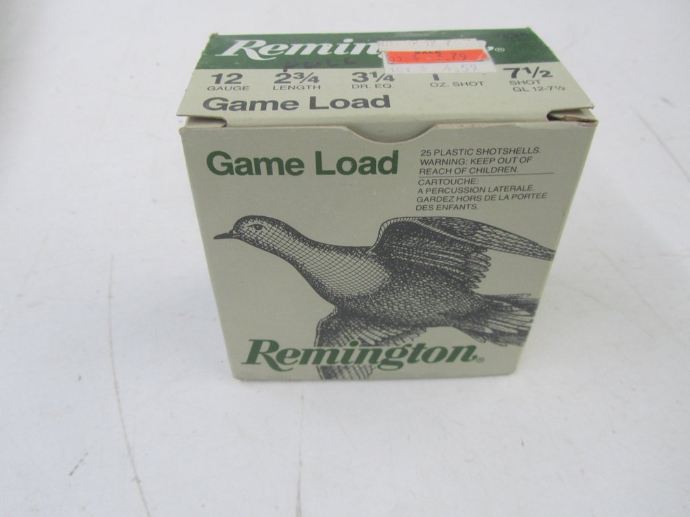(25) 12ga 2-3/4" 7-1/2-Shot Rounds