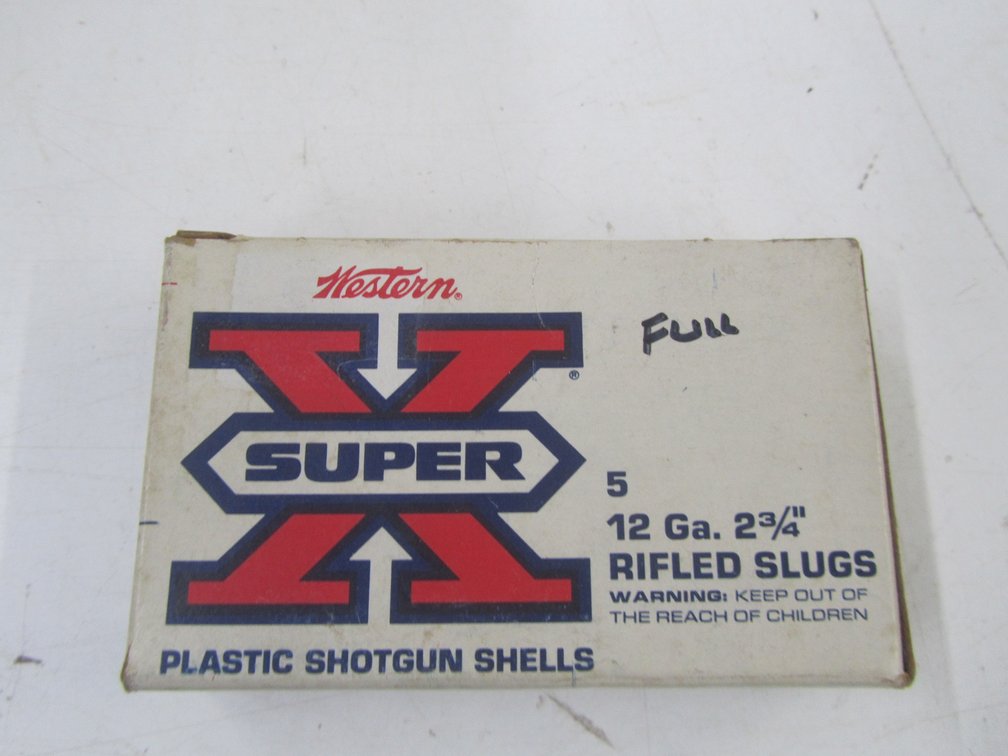 (5) 12ga 2-3/4" Slugs