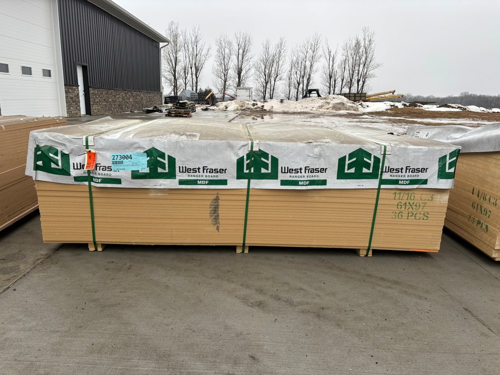 Sheet Goods: MDF, Plywood & Particle Board (154385)