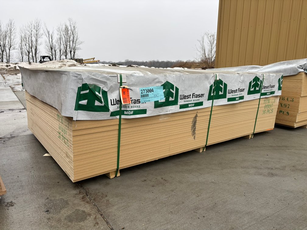 Sheet Goods: MDF, Plywood & Particle Board (154385)