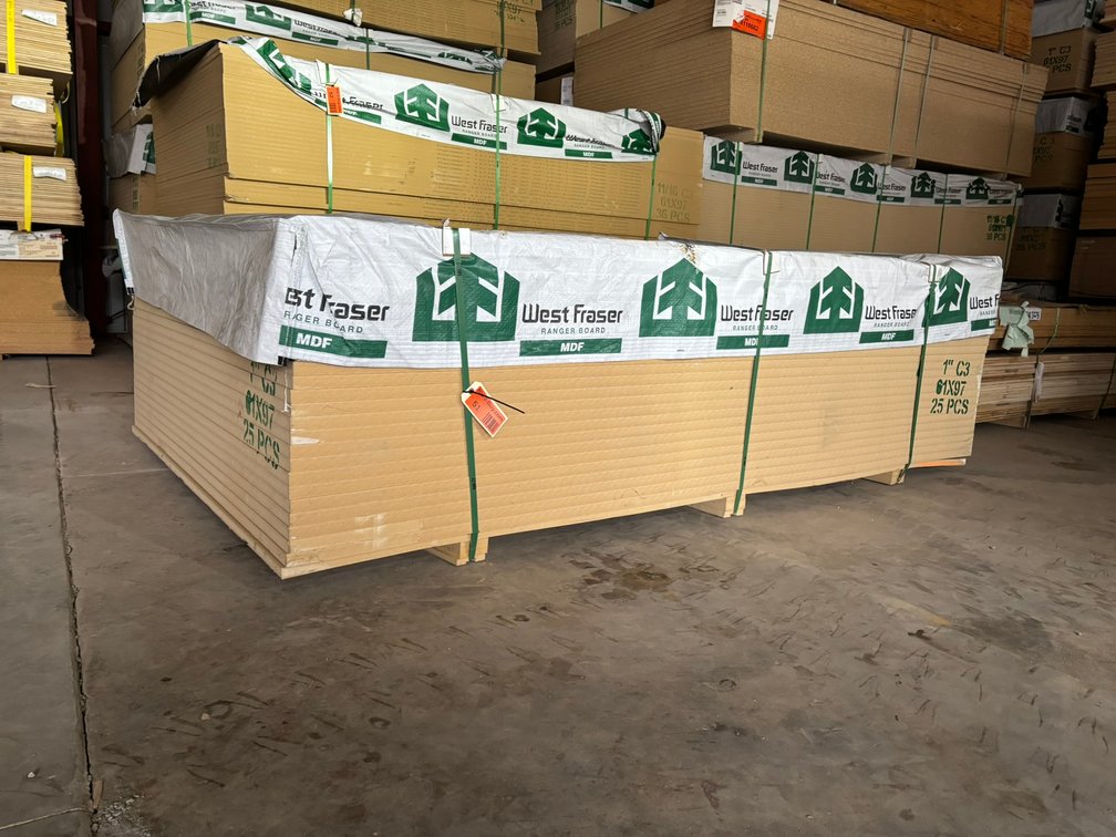 Sheet Goods: MDF, Plywood & Particle Board (154385)