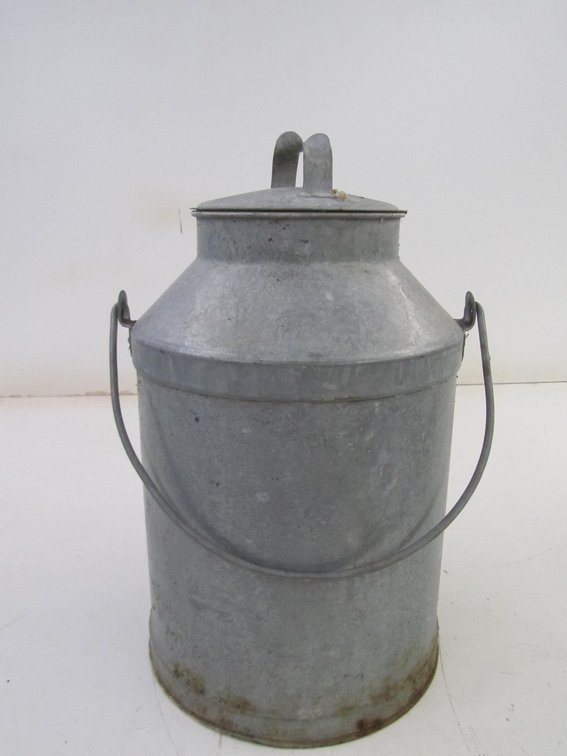 Galvanized Milking Can