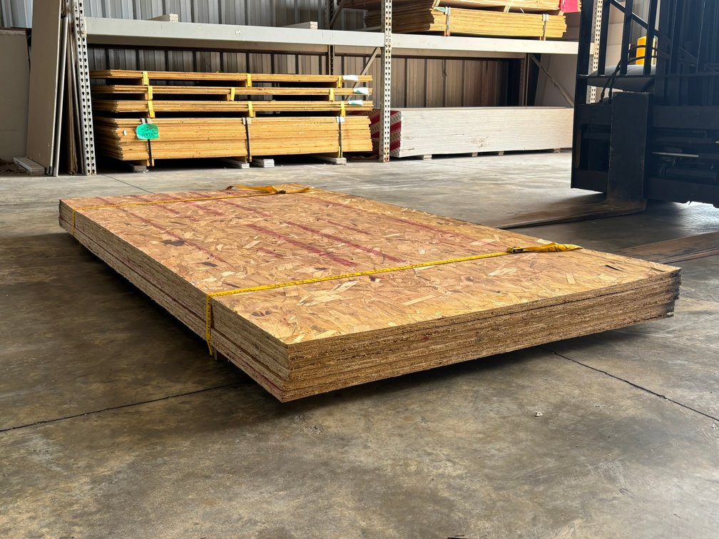 (6) 4' x 8' x 3/4" OSB Sheets