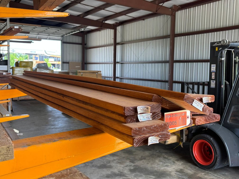 (11) 5/4" x 6" x 8' Brown Treated Decking Boards