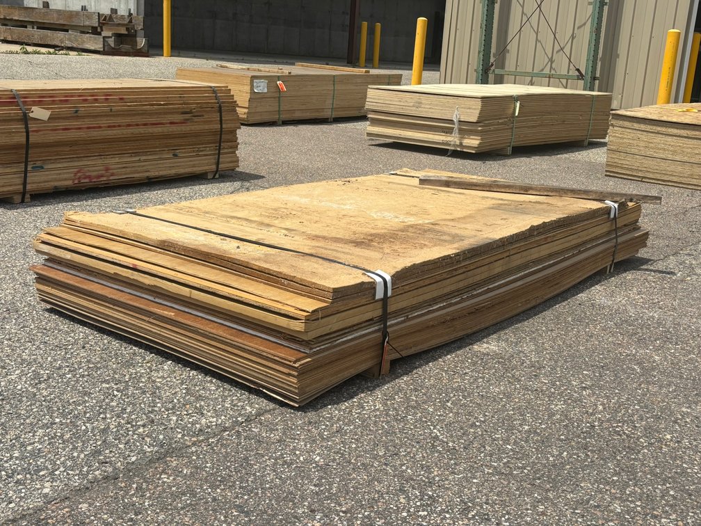 Approx. (47) Assorted Plywood and Particle Board Panels