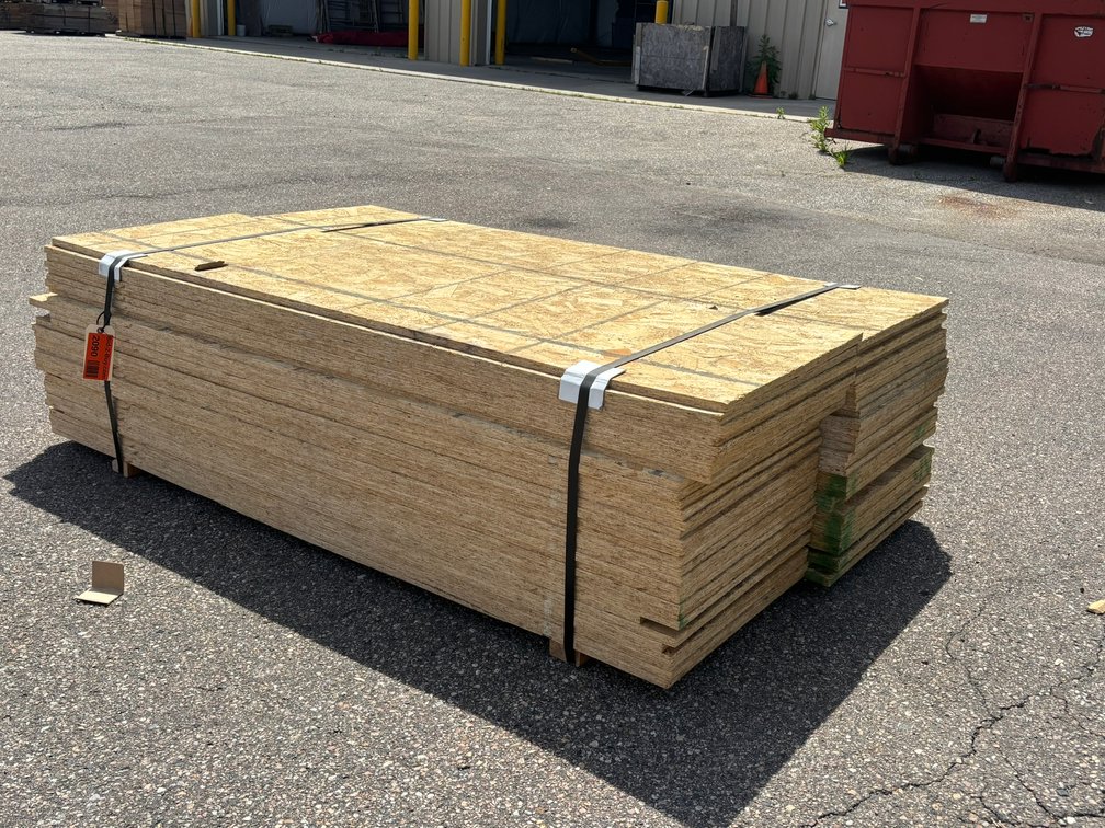(61) Various Lengths of 20" x 1/2" OSB Panels