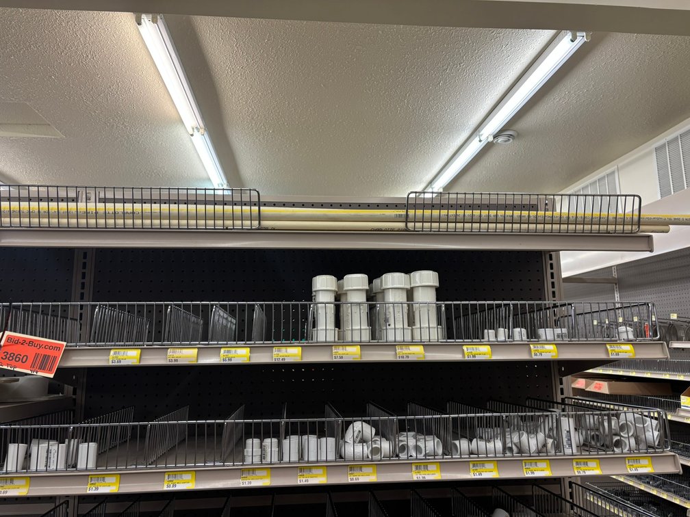 Assorted 1/2" and 3/4" PVC Fittings