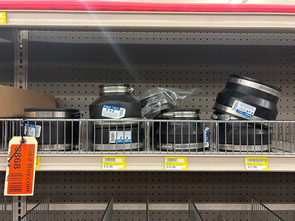 Assorted Plumbqwik Rubber Coupling