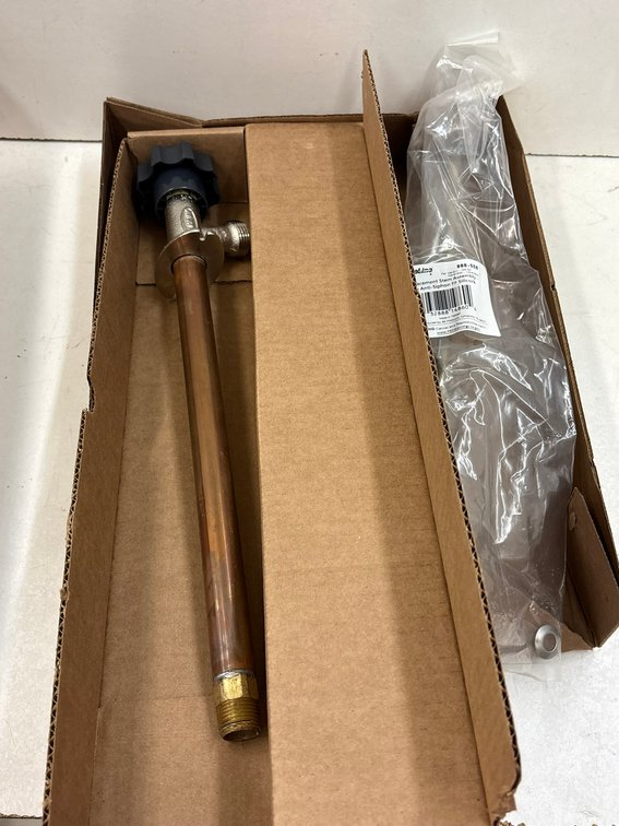 Prier 12" Wall Hydrant and Replacement Stem Assemblies